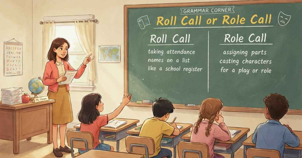Roll Call or Role Call