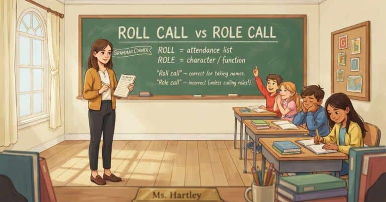 Roll Call or Role Call