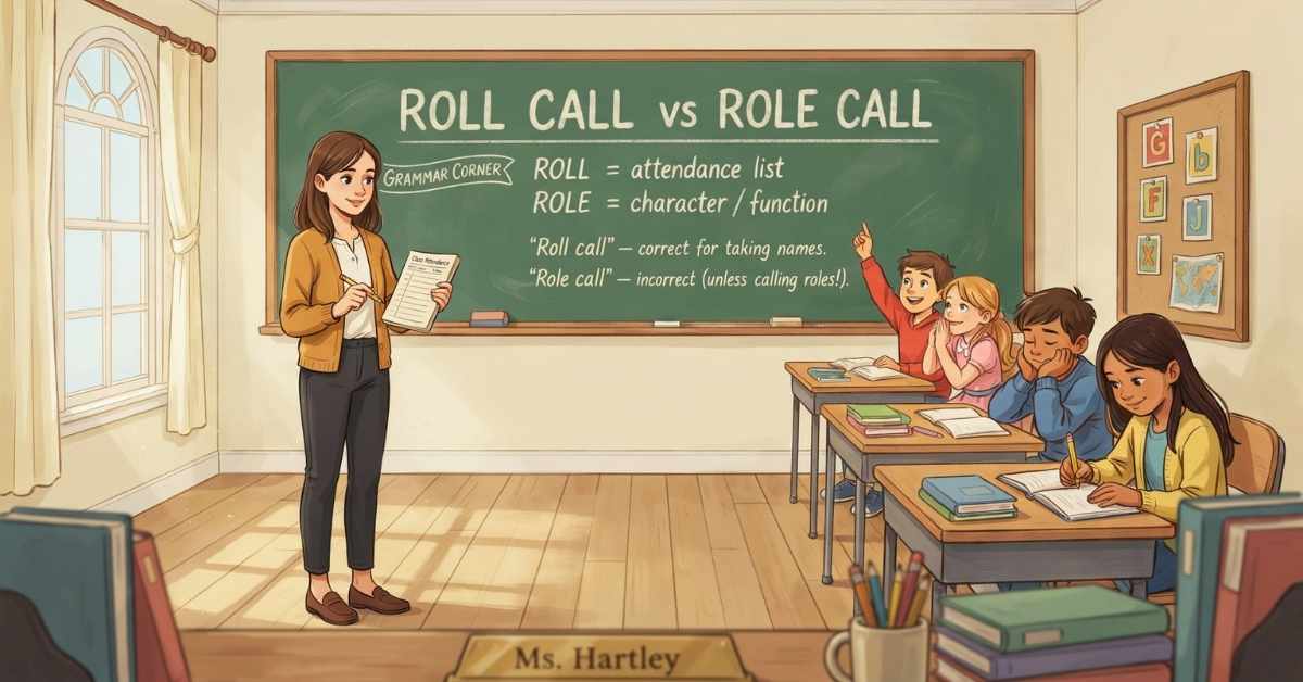 Roll Call or Role Call