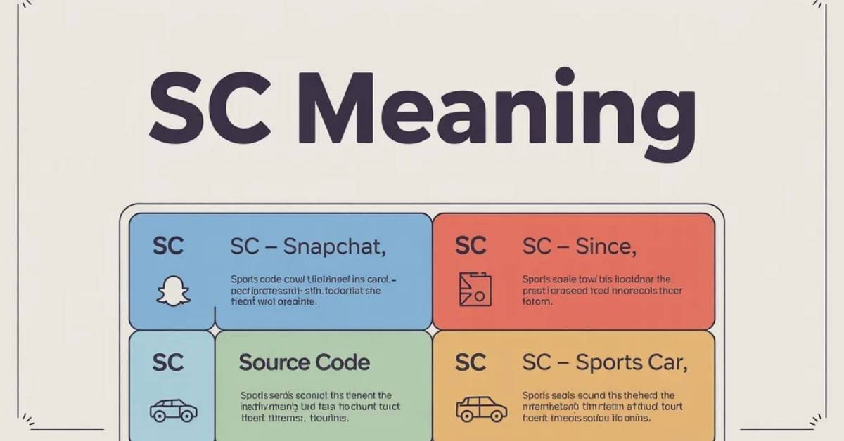 SC Meaning