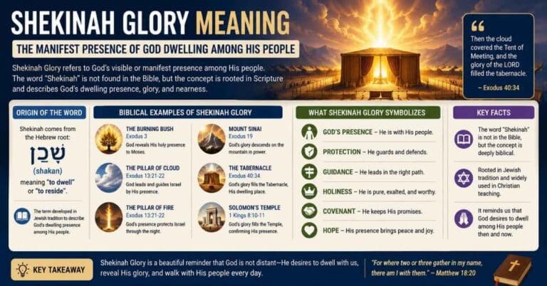 Shekinah Glory Meaning