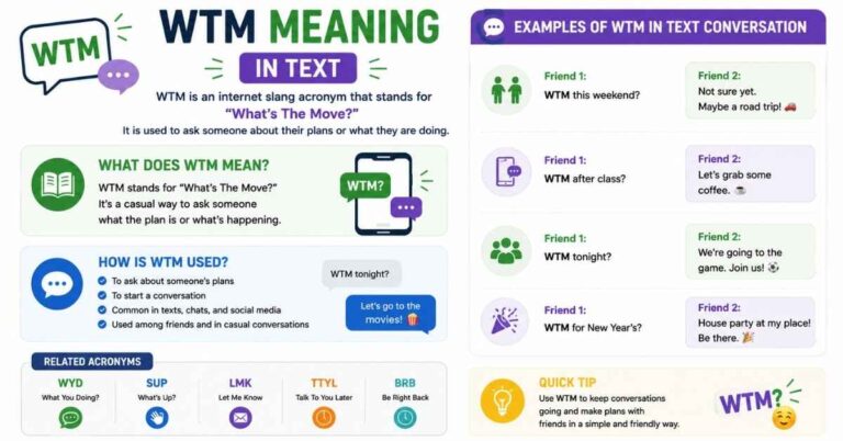 WTM Meaning in Text
