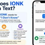 What Does IONK Mean in Text