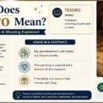 What Does Tesoro Mean