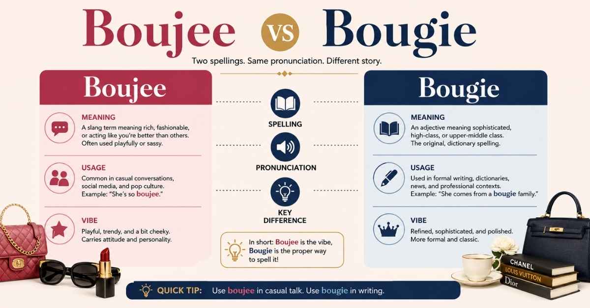 Boujee vs Bougie