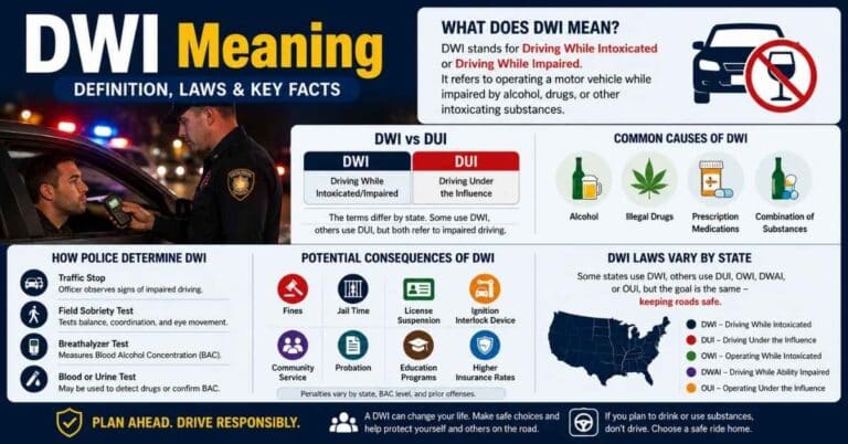 DWI Meaning