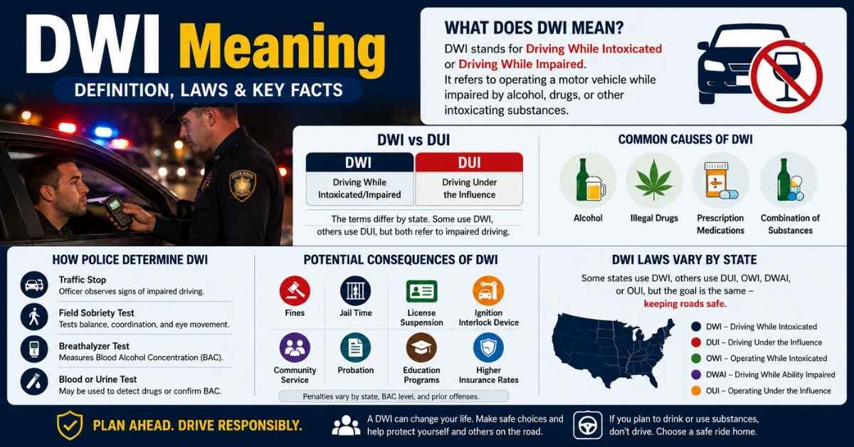 DWI Meaning