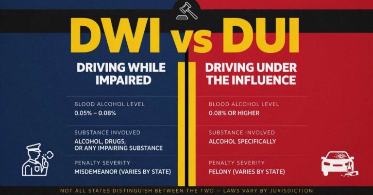 DWI vs DUI