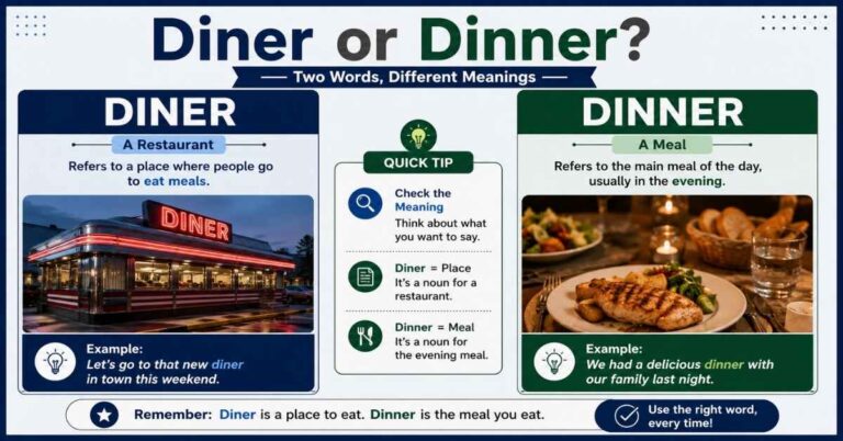 Diner or Dinner