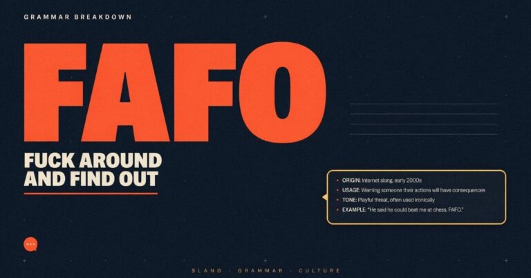 FAFO Meaning Explained