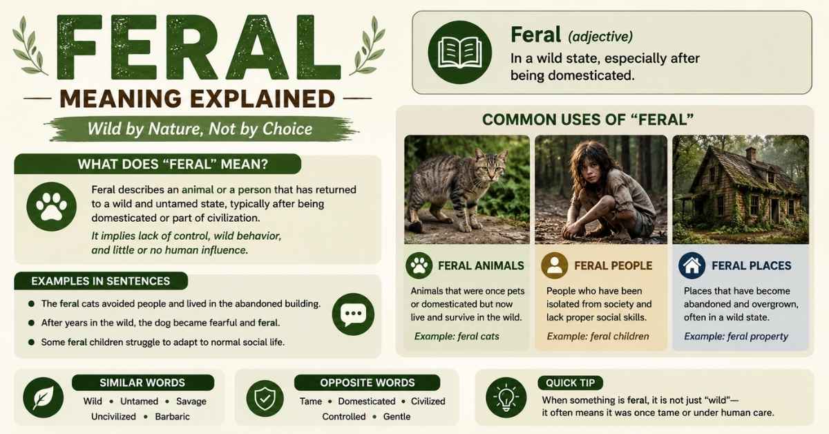 Feral Meaning Explained