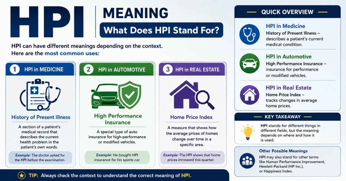 HPI Meaning