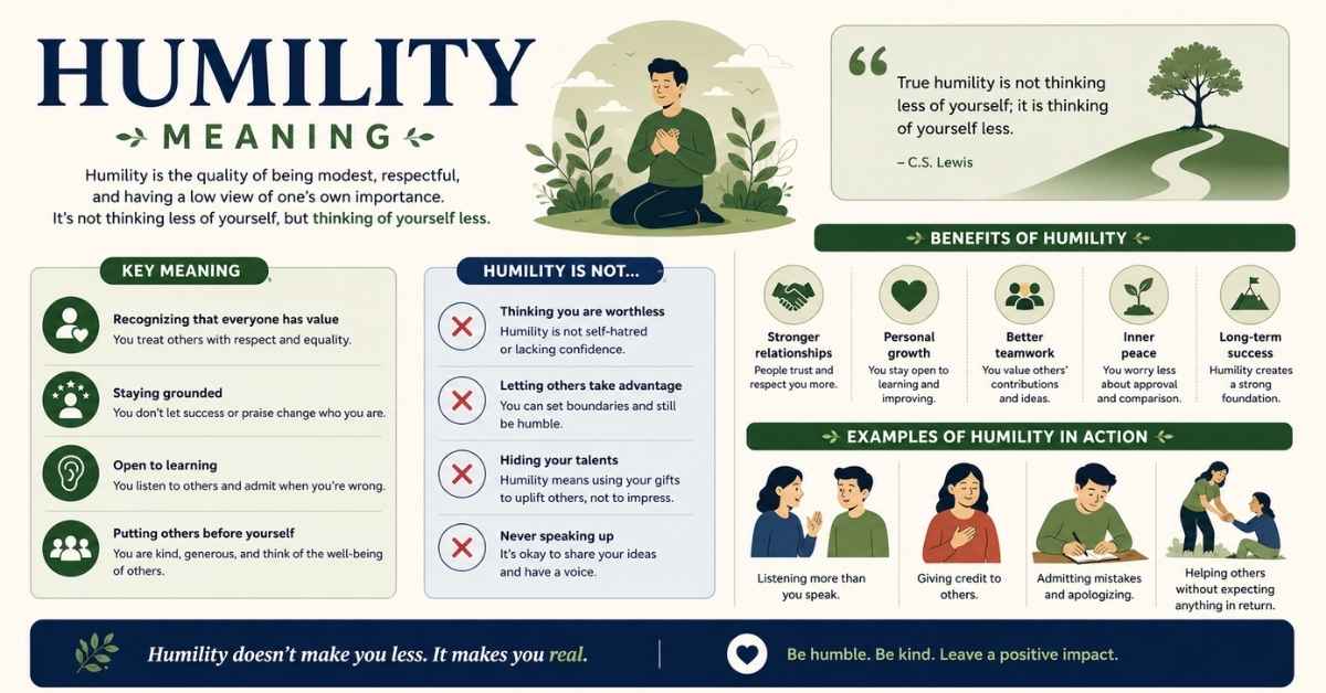 Humility Meaning