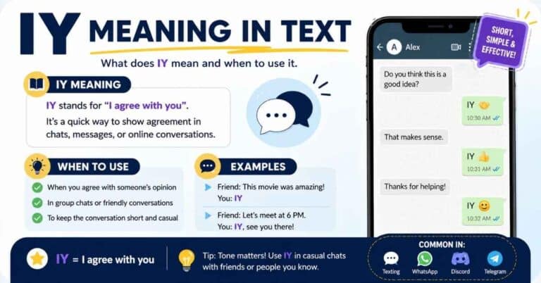 IY Meaning in Text