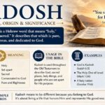 Kadosh Meaning