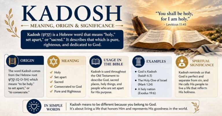 Kadosh Meaning