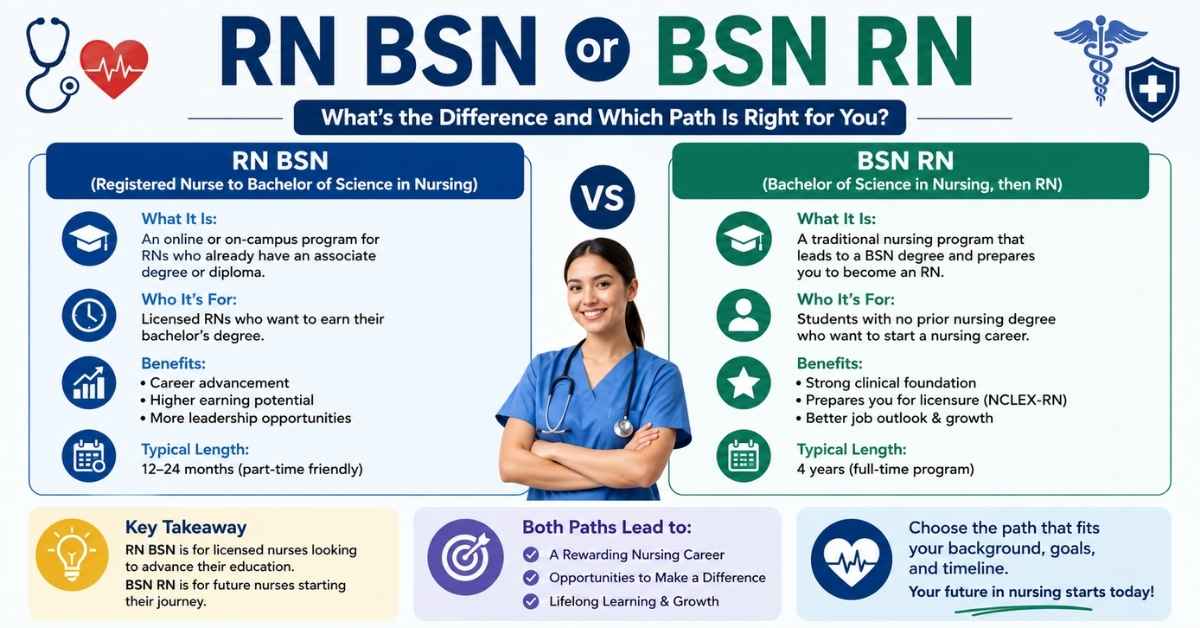 RN BSN or BSN RN