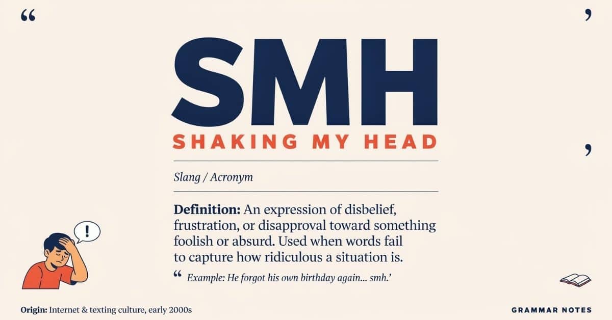 SMH Meaning