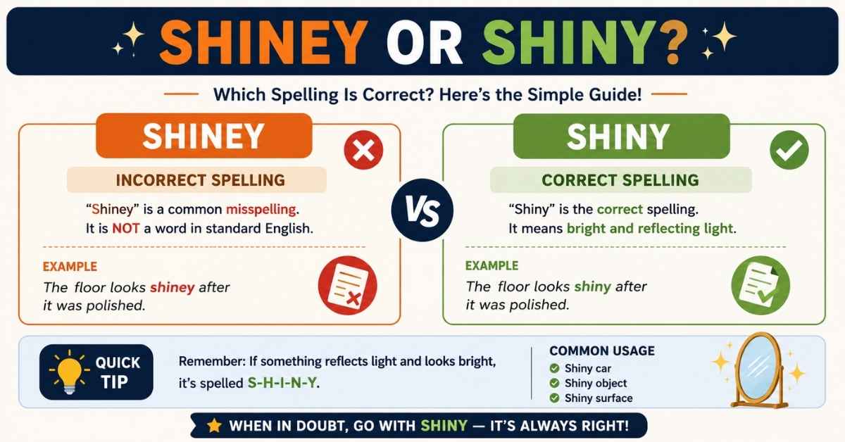 Shiney or Shiny