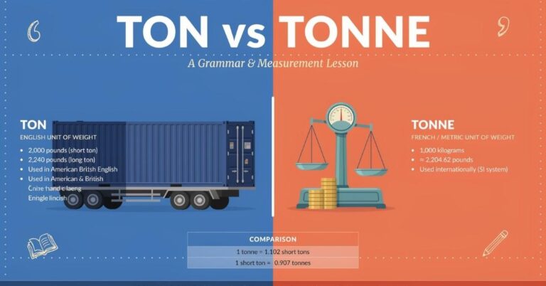 Ton or Tonne