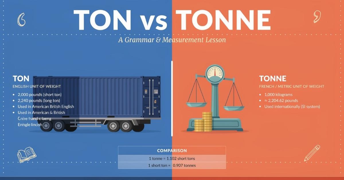 Ton or Tonne