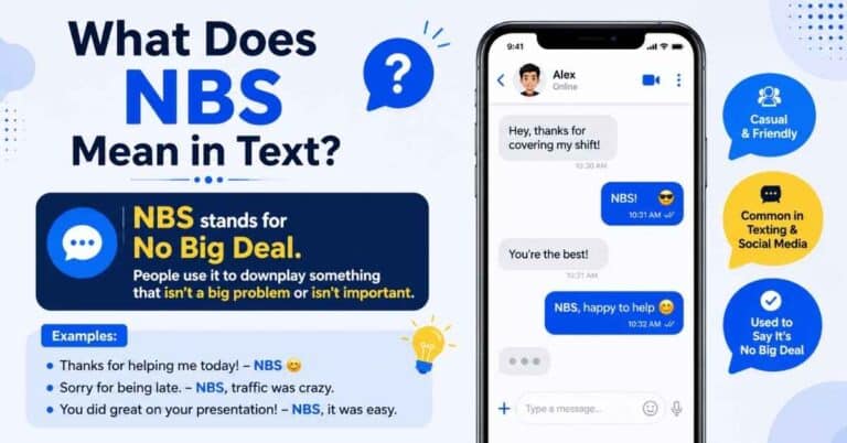What Does NBS Mean in Text?