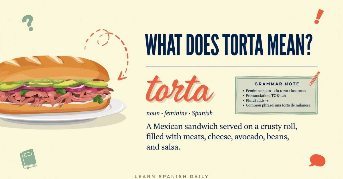 What Does Torta Mean