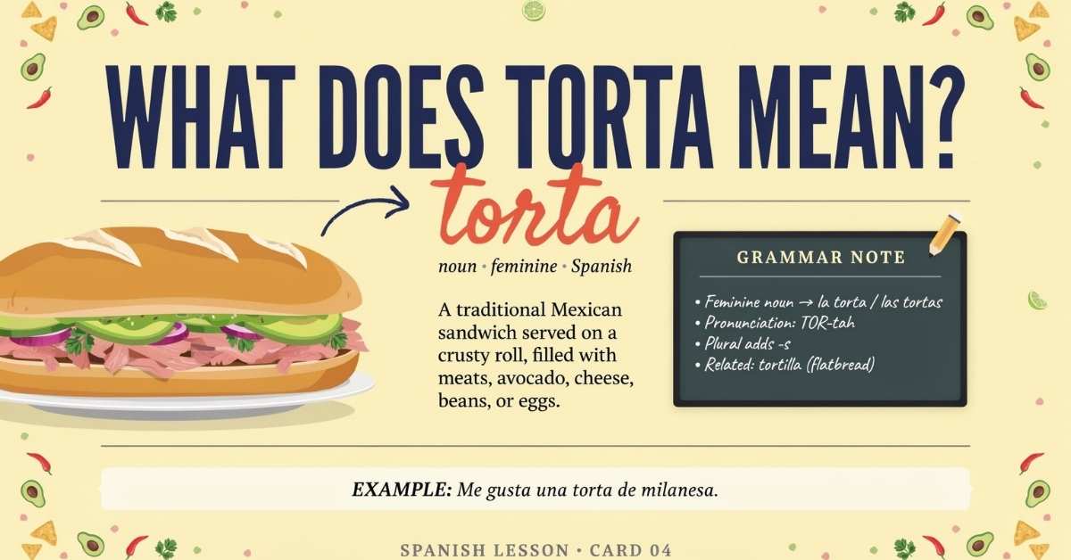What Does Torta Mean