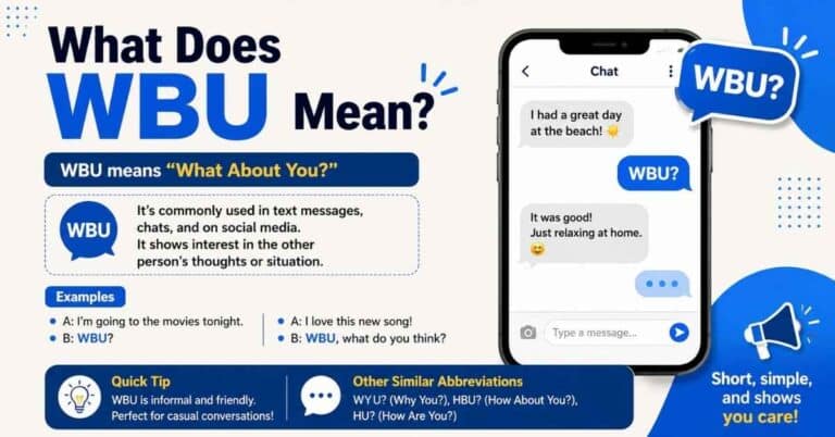 What Does WBU Mean?