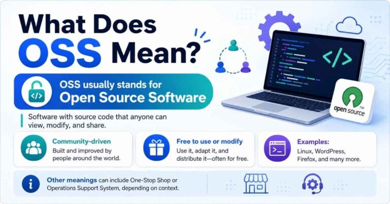 What Does OSS Mean?